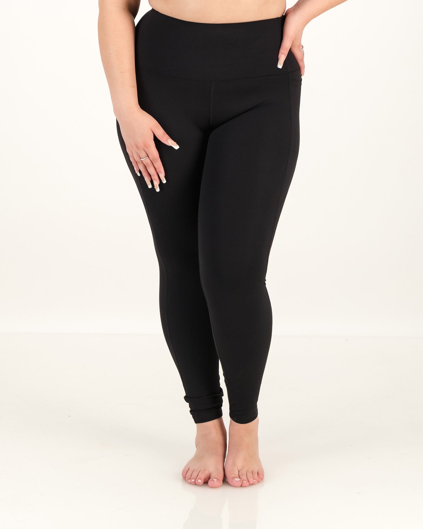 4-Way Stretch Leggings with Pockets