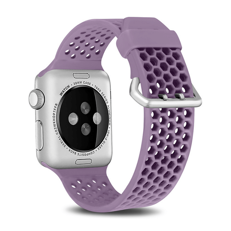 Honeycomb Silicone Apple Watch Strap