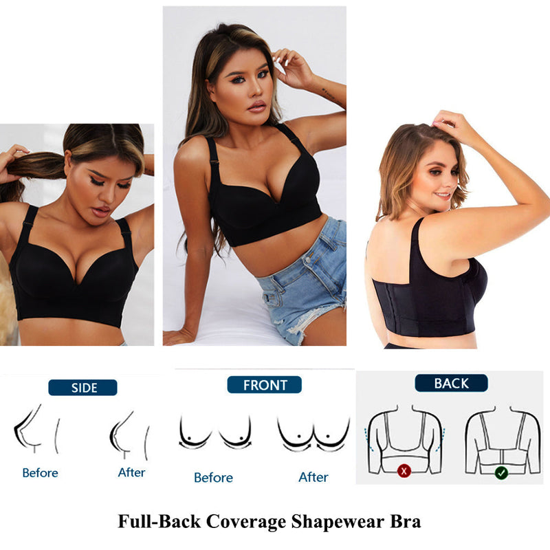 🔥Fashion Deep Cup Bra🔥Bra with shapewear incorporated (Size runs