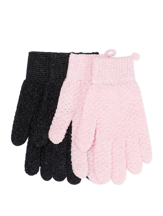 Charcoal Infused Exfoliating Gloves Pack of 3