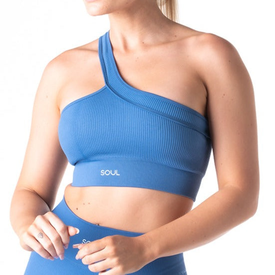 Prime State One-Shoulder Sports Bra