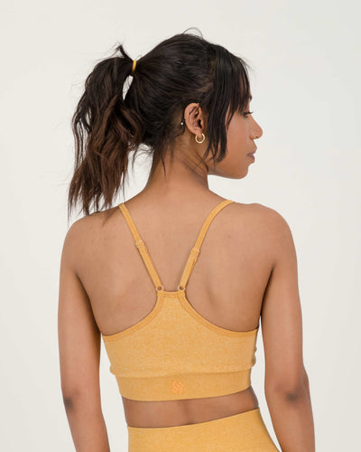 Space-dye Ruched Sportsbra