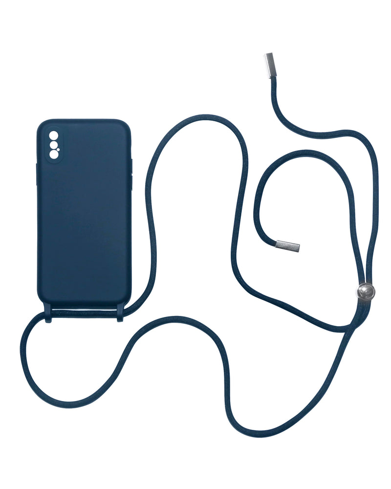 Crossbody iPhone Cover-Navy