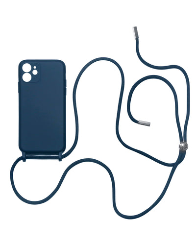 Crossbody iPhone Cover-Navy