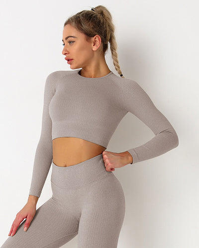 Essential Ribbed Long-sleeve