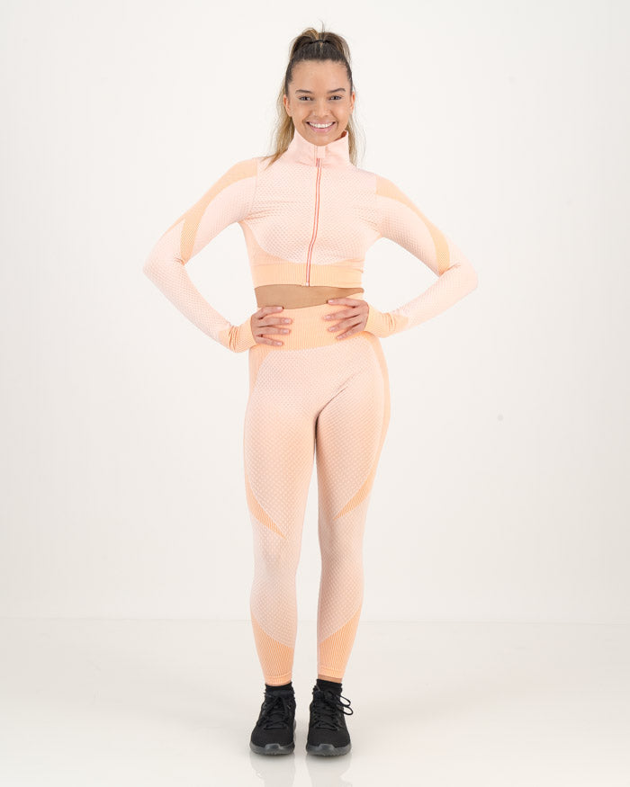 Peachy Honeycomb Fitness set