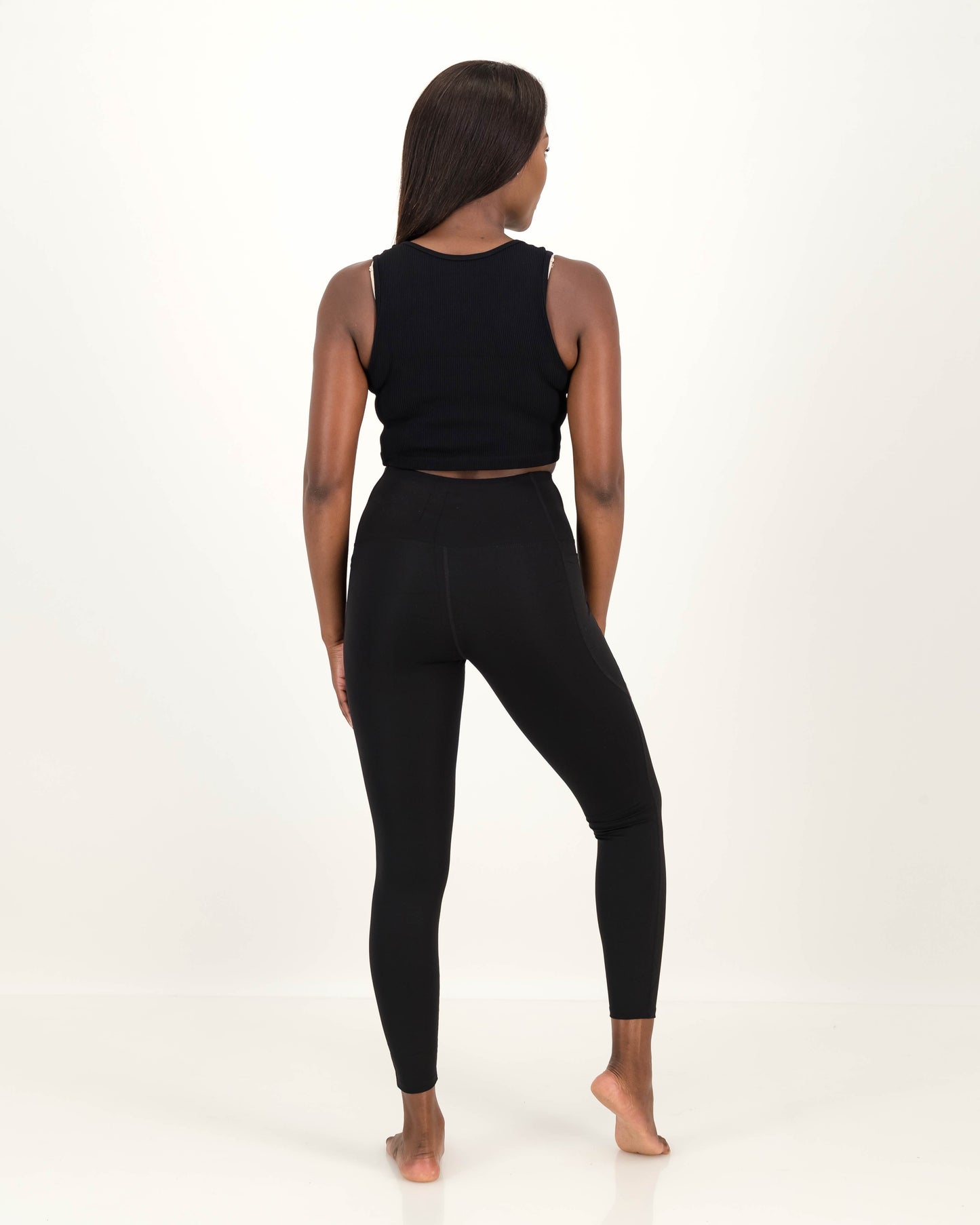 4-Way Stretch Leggings with Pockets