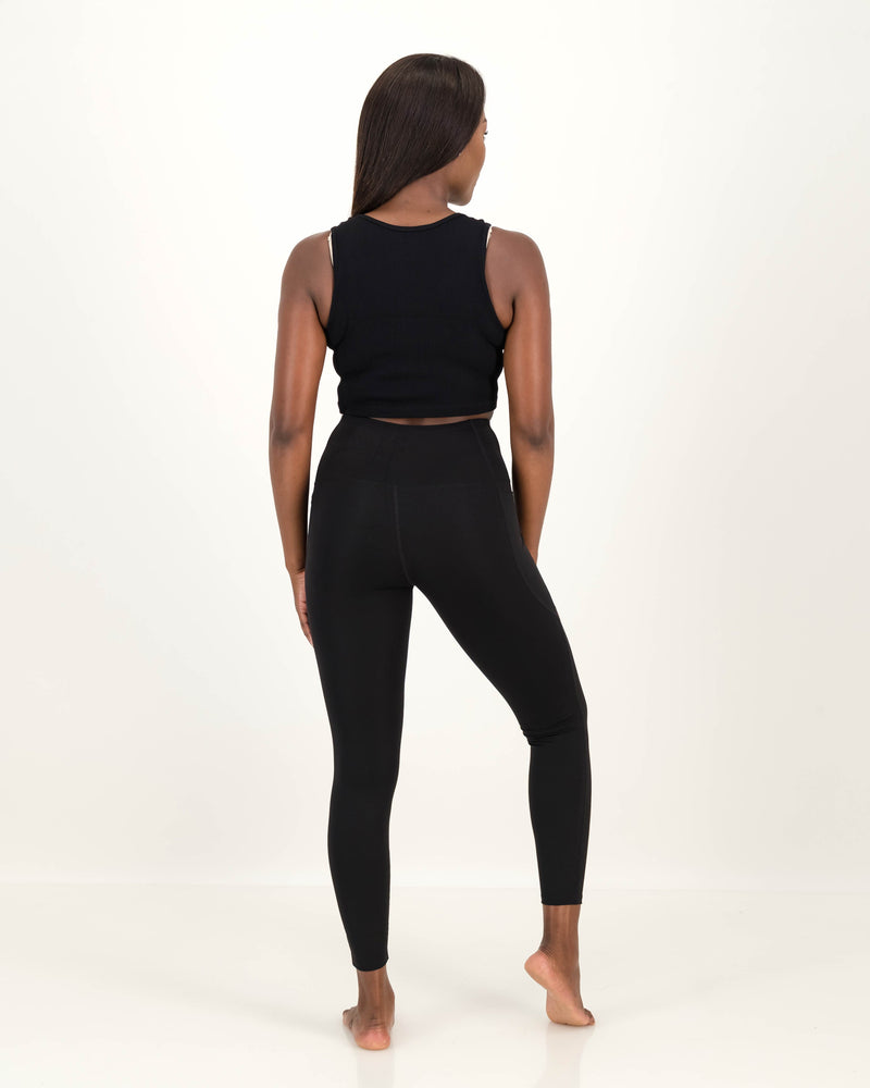 4-Way Stretch Leggings with Pockets